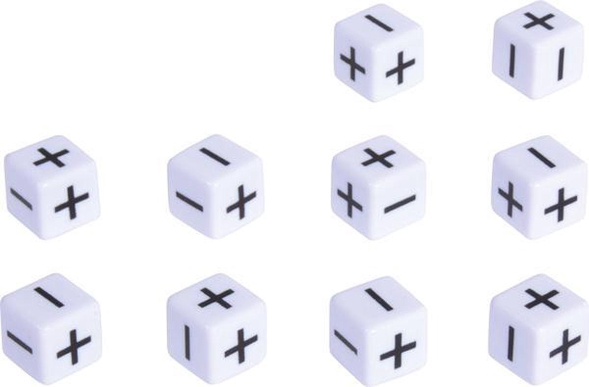 Rekenteken dobbelstenen plus en min set van 10