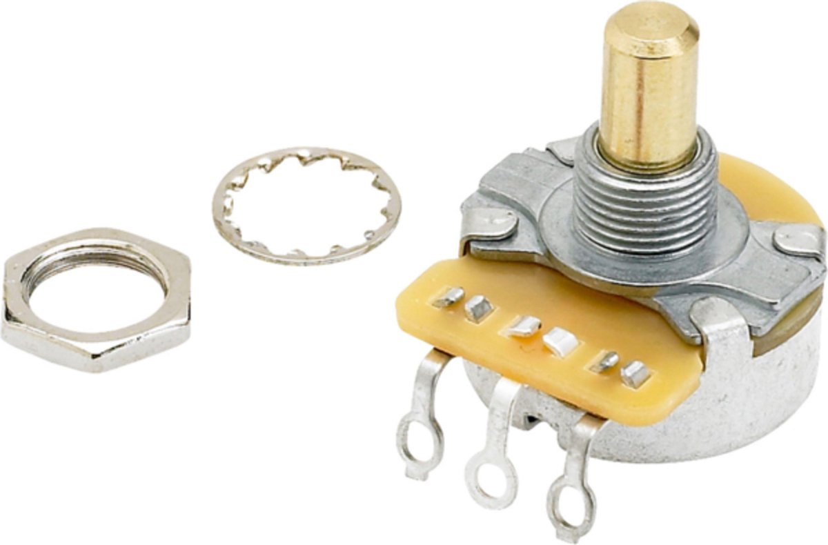 Poti 250 Kohm Solid Shaft