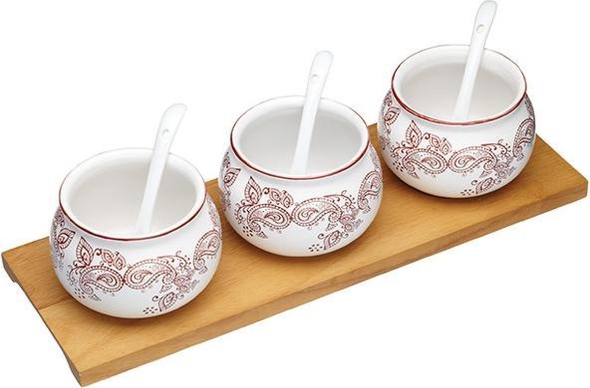 Dip Serveer Set - Keramiek - KitchenCraft | Indian