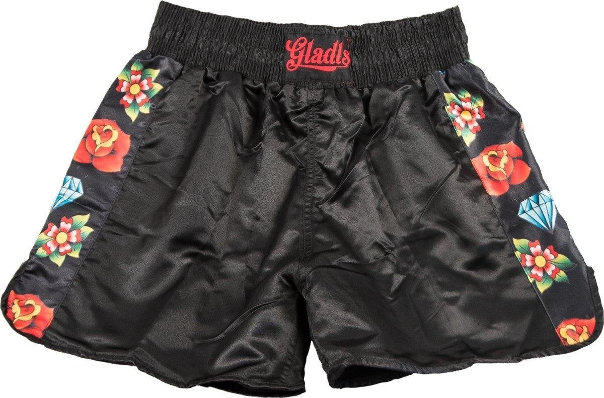 Gladts Kickboks broekje Tattoo style maat M