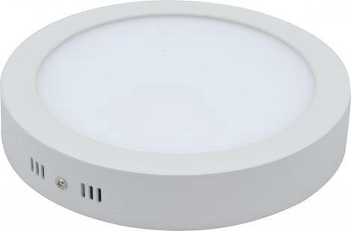 SAMLIGHT LEDPANEEL OPBOUW ROND 12W 170mm 3000K warmwit