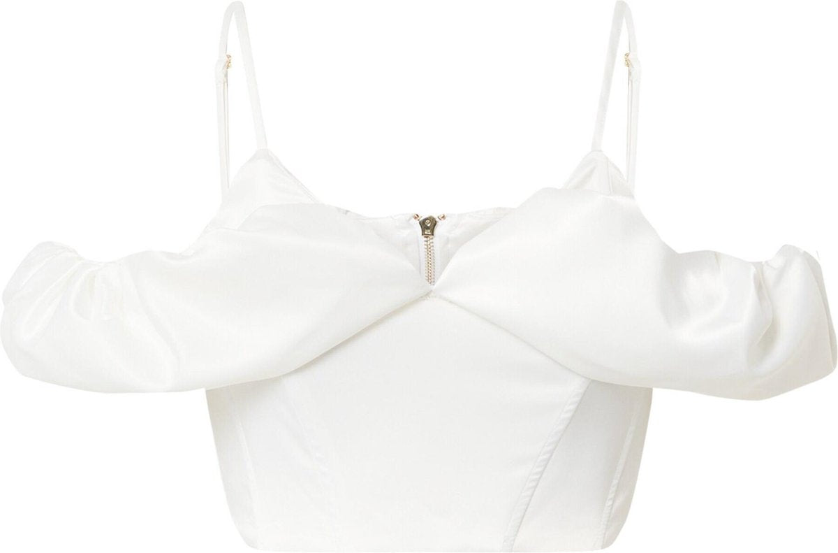 Club L London blouse Crème-12 (L)