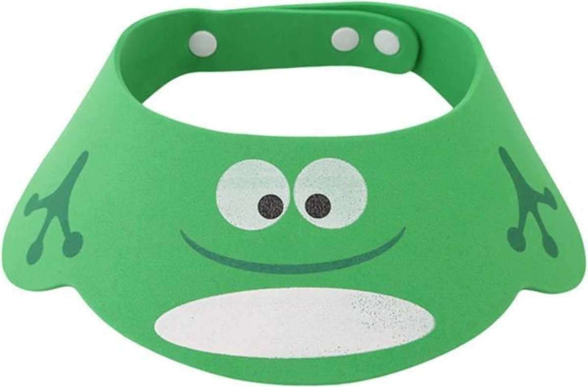 Baby douche kap - bad kapje - groen