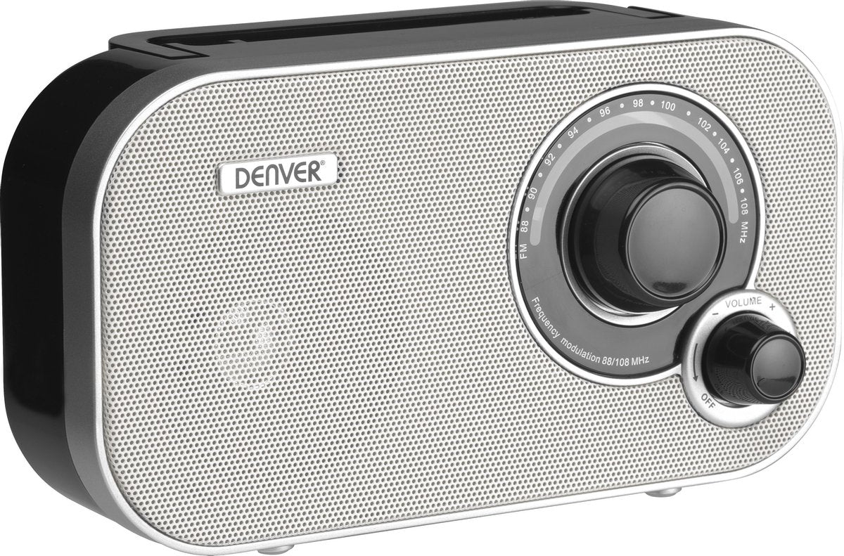 Denver TR-51White - FM radio - Analoog - Wit