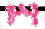 Boa gemeleerd pink/wit 65gram 180cm lang