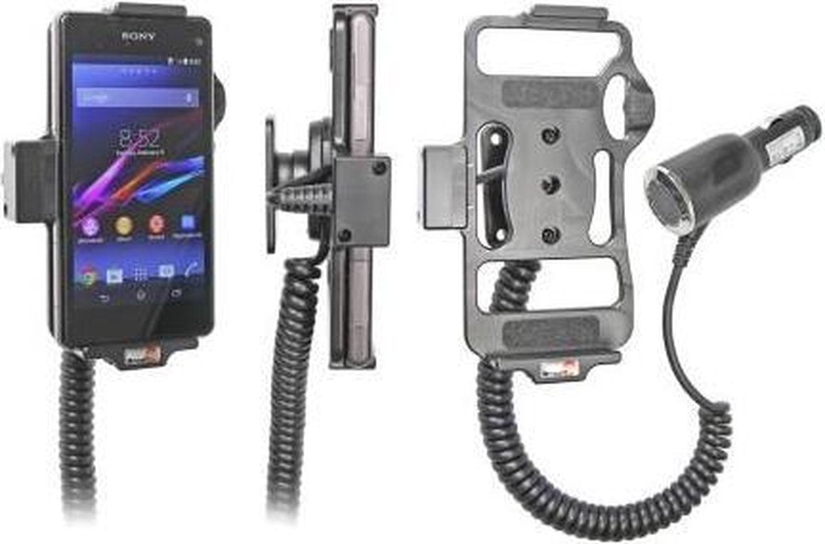 Brodit actieve houder met laadkabel voor Sony Xperia Z1 Compact