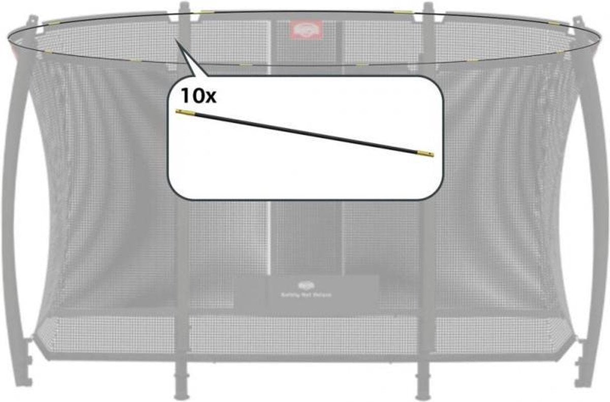 BERG Ultim Safety Net Deluxe - Hoepelset 330