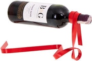 Magische wijn fleshouder ribbon