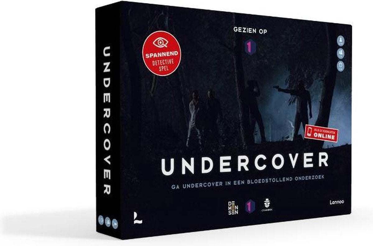 Undercover - Detectivespel - Gebaseerd op de bekende tv-reeks Undercover