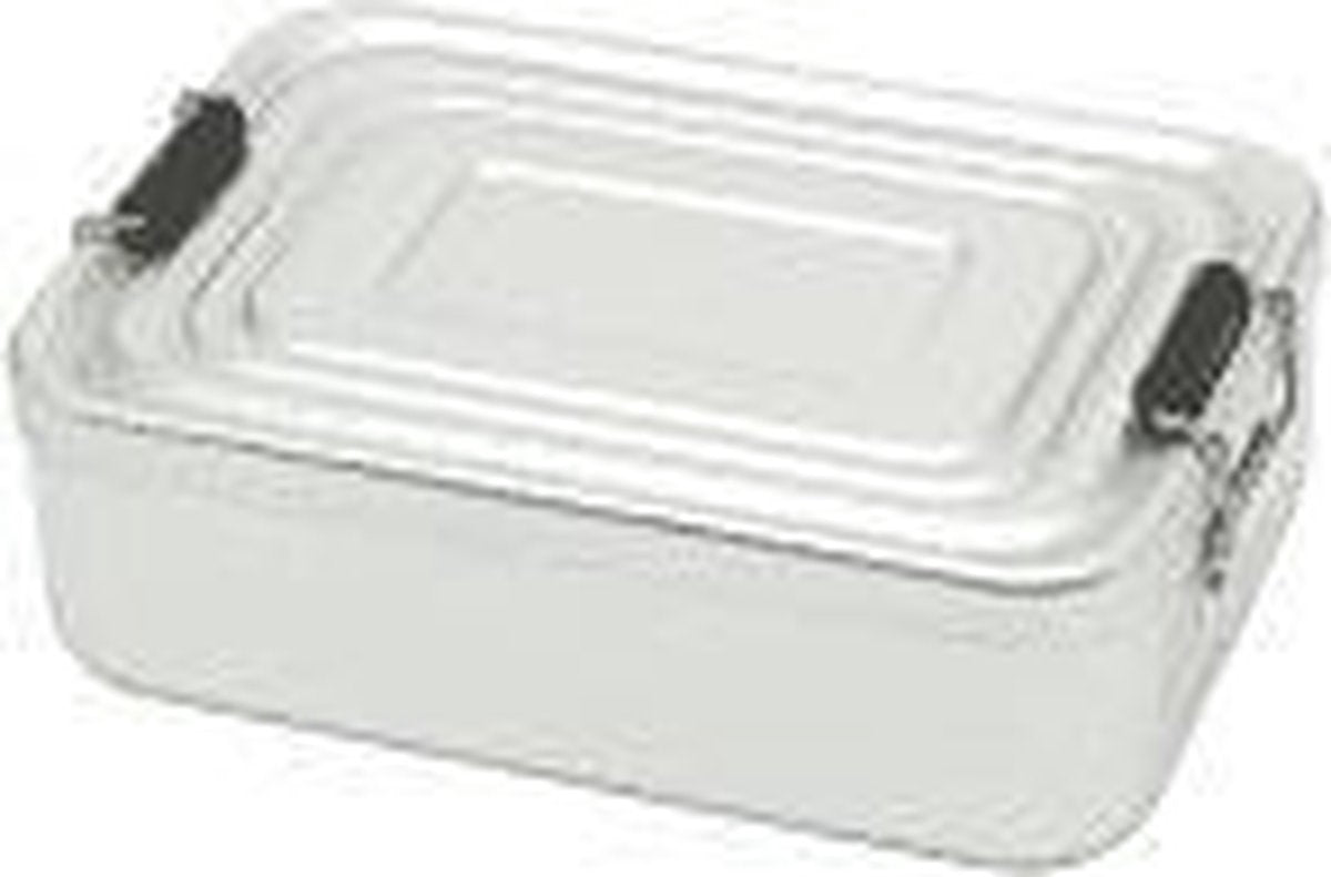 KUCHENPROFI - Broodtrommels - Broodtrommel 18x12x5cm zilver