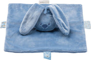 Nattou Konijn Lapidou - Knuffeldoekje - Doudou - 26 x 26 cm - Infinity Blauw