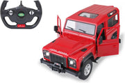 Jamara Rc Auto Land Rover Defender 29 Cm 1:14 Rood 2-delig