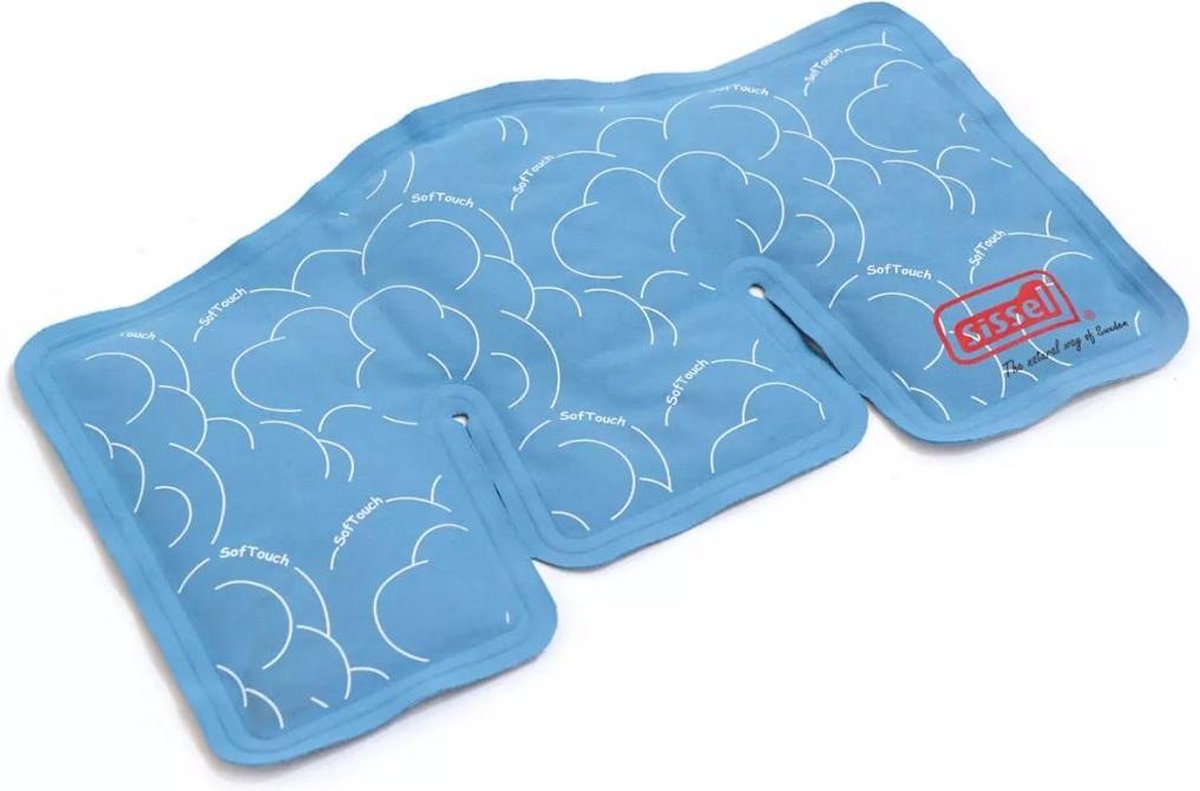 Sissel Heet/koud kompres Soft Touch Pro blauw SIS-150.009