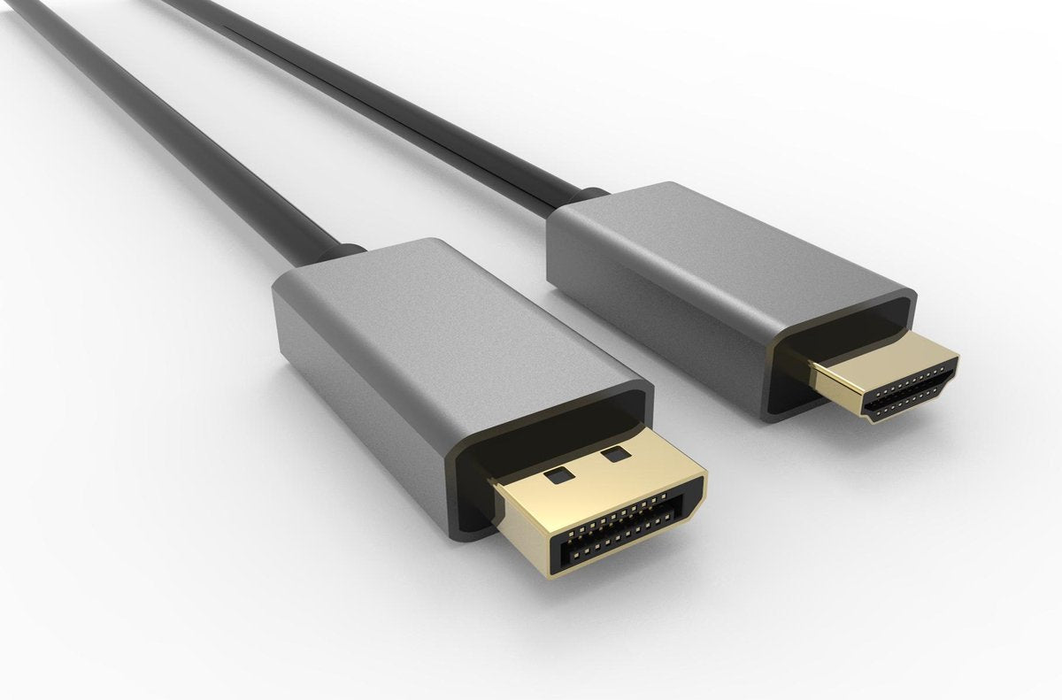 SBVR DHK2 | DisplayPort naar HDMI Kabel en Omvormer | 4K@60Hz | Mannelijk - Mannelijk | 1.8 meter
