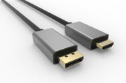 SBVR DHK2 | DisplayPort naar HDMI Kabel en Omvormer | 4K@60Hz | Mannelijk - Mannelijk | 1.8 meter