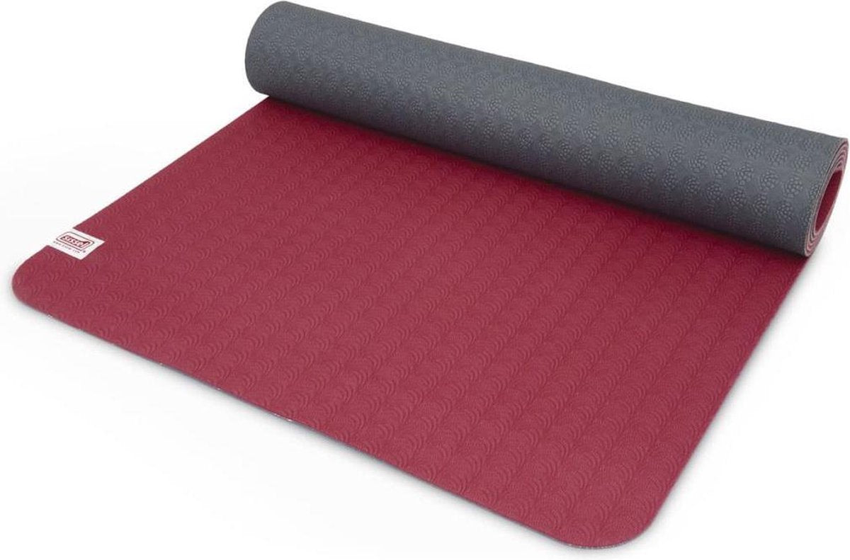 Sissel Yogamat Terra 183x61 cm rood SIS-200.026