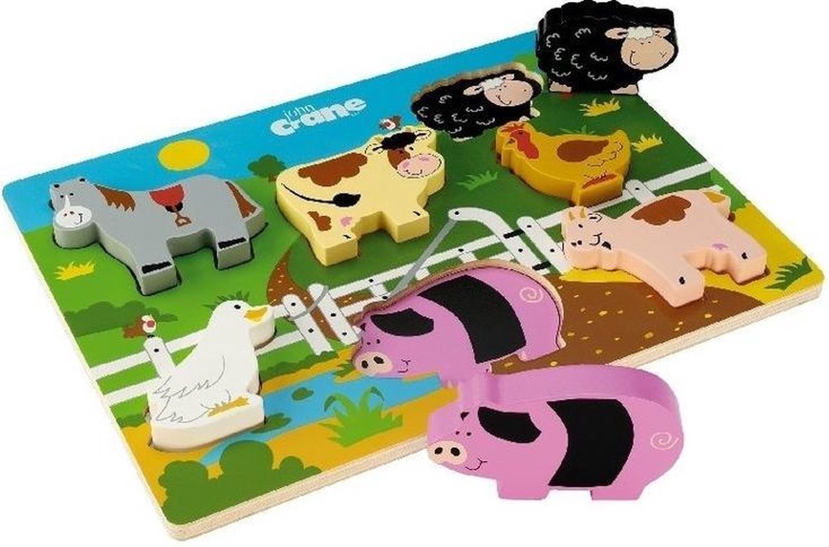 Tidlo Op De Boerderij Puzzel