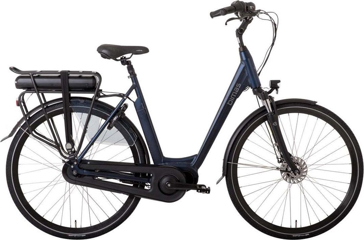 Bimas eCity 7.3 Elektrische Damesfiets 28 inch 57 cm Lapis Blue