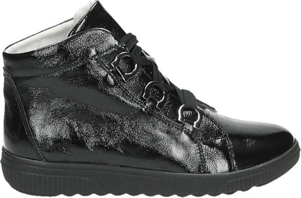 Waldlaufer 910701 H - Volwassenen VeterlaarzenHalf-hoge schoenen - Kleur: Zwart - Maat: 40