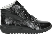 Waldlaufer 910701 H - Volwassenen VeterlaarzenHalf-hoge schoenen - Kleur: Zwart - Maat: 40