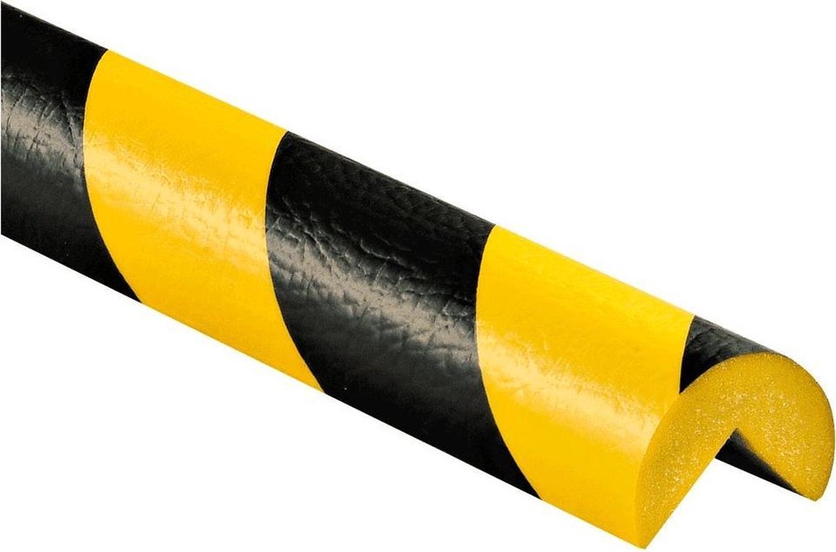 Stootrand hoekbeschermer Type A Geel