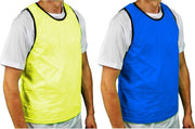 Precision Trainingshesje Bib Polyester Geel/blauw 4-9 Jaar