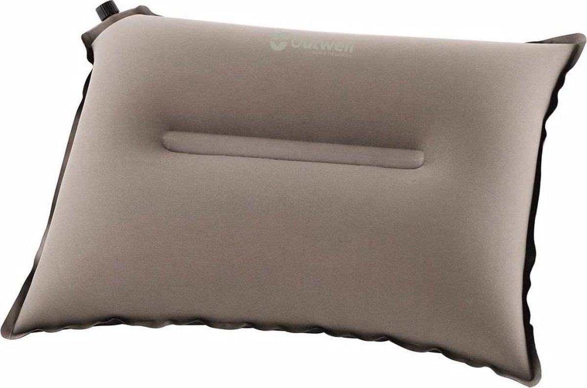 Outwell Kussen opblaasbaar "Nirvana" 40x30x19 cm grijs en blauw 230159
