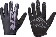 HANDSCHOENEN LANG ZWART/GRIJS  M