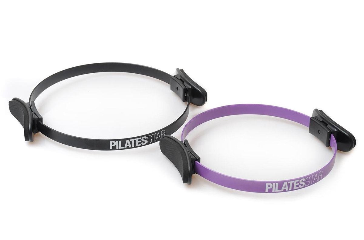 Yogistar Pilates Ring - metal 35cm black Pilates ring