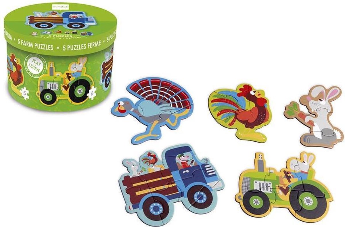 5 Beginnerpuzzels – Boerderij | Scratch