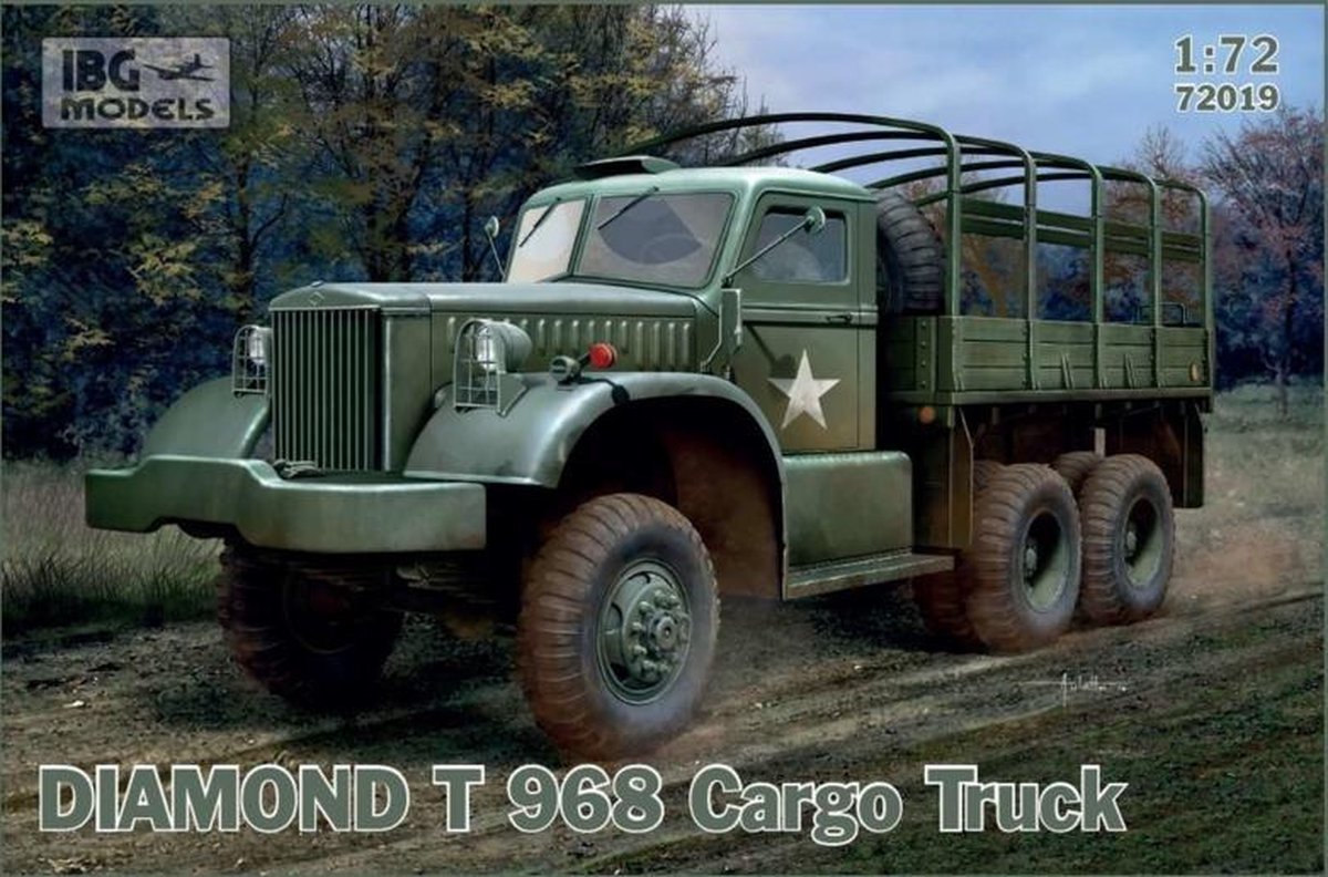 IBG | 72019 | Diamond T 968 Cargo Truck | 1:72