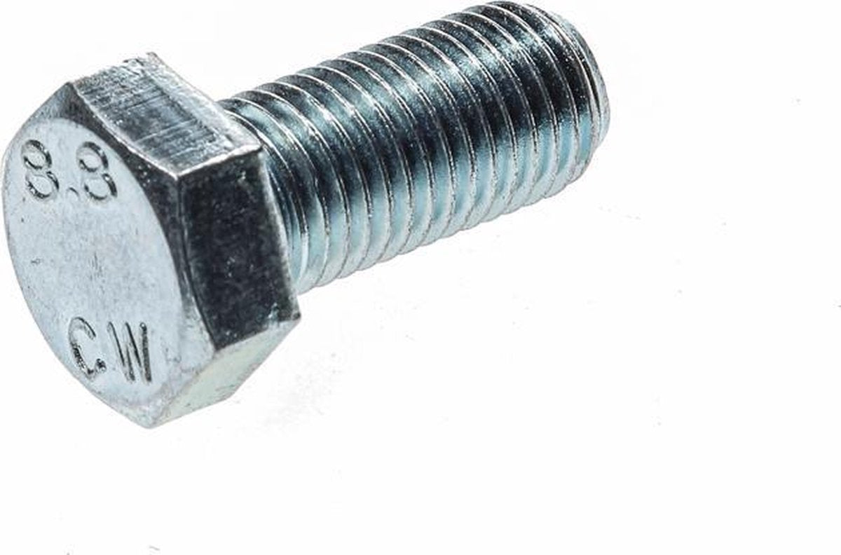 Kelfort Zeskanttapbout staal 8.8 verzinkt m16 x 35mm