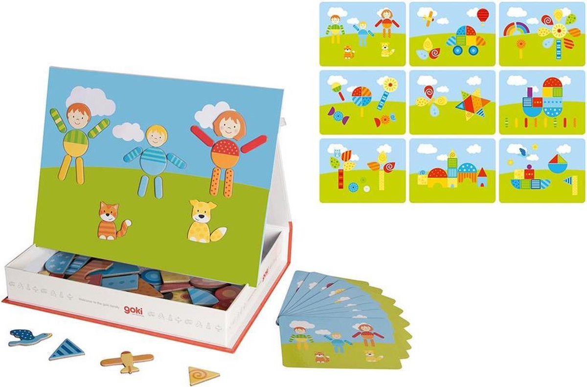 Goki Magnet game Create your world