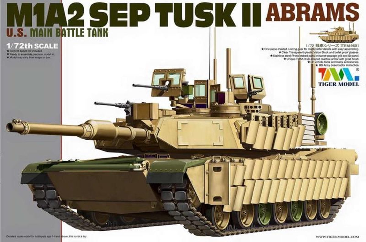 M1A2 SEP TUSK II MBT