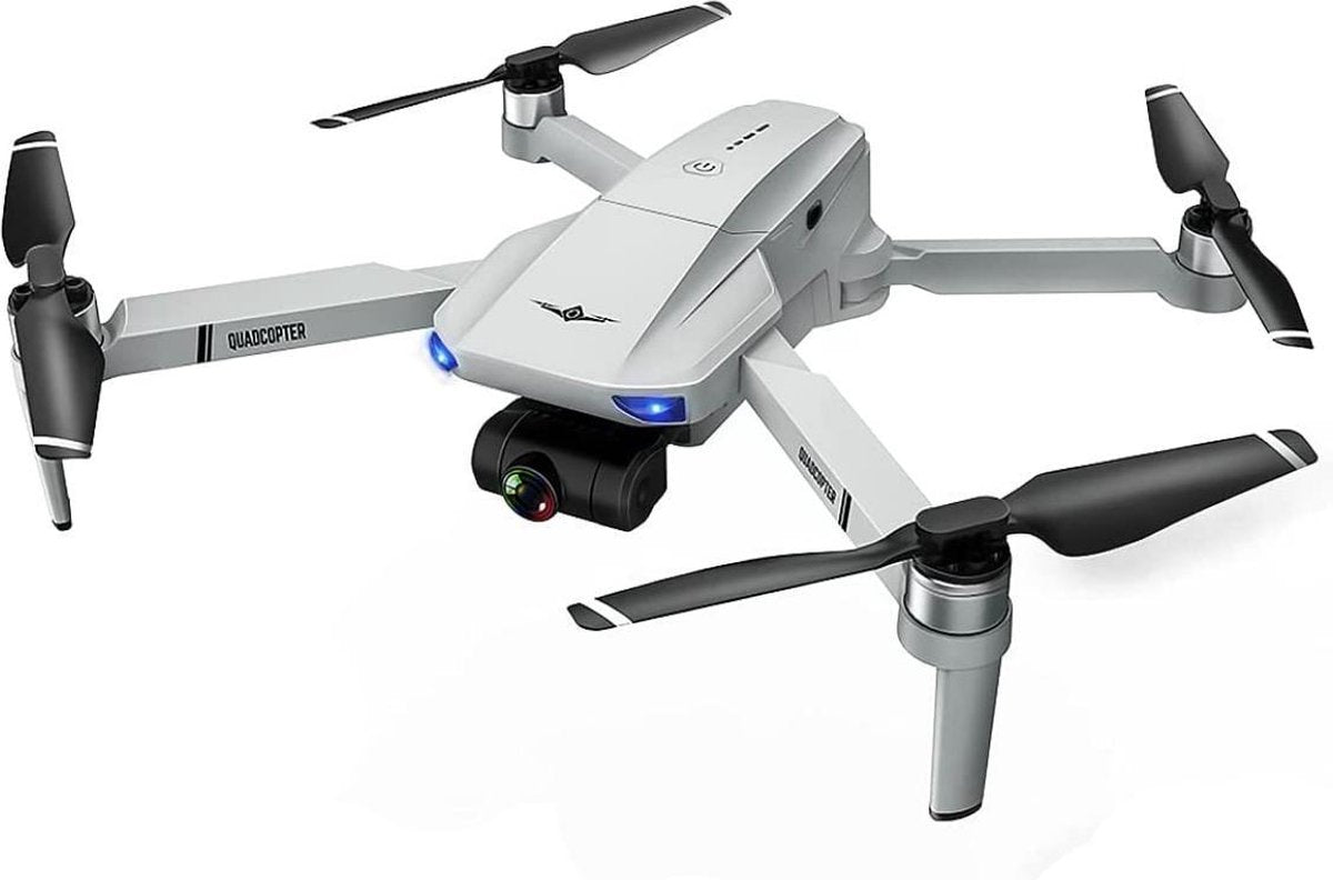Trendtrading TD55RC drone met 4K Full HD Dual Camera - 25 minuten vliegtijd - 50x Zoom - 5G Wifi - Foto - Video - Quadcopter - Grijs