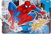 6x stuks placemats voor kinderen Spiderman 43 x 28 cm - Eten en knutsel placemat voor jongens en meisjes