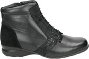 Verhulst 7444 K - Volwassenen VeterlaarzenHalf-hoge schoenen - Kleur: Zwart - Maat: 38.5