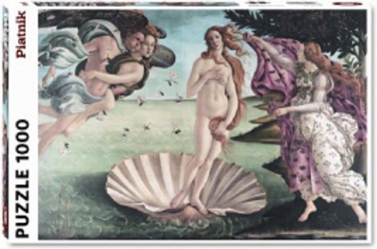 Botticelli - The birth of Venus   (1000 stukjes