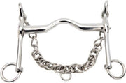 Horka Dressuurstang Met Tongboog 16 Mm Rvs Maat 14