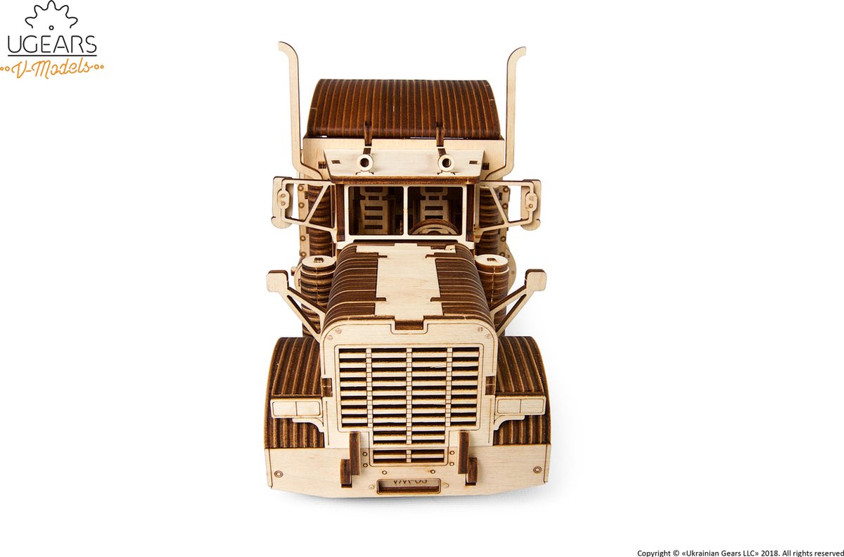 Ugears Houten Modelbouw - Heavy Boy Truck VM-03