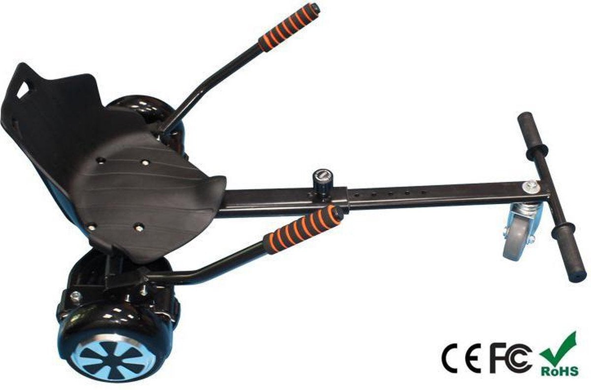 Hoverkart - Hoverseat voor Hoverboard - Zwart