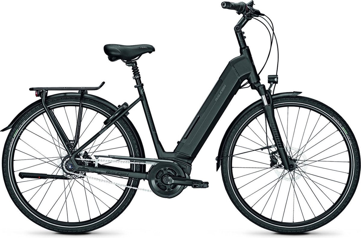 Raleigh Bristol 8 E-bike Dames Framehoogte  53 Cm Phantom Grey Mat