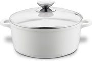 Berndes Vario Click Induction White kookpan met deksel - Keramiek - Ø 24 cm - Wit