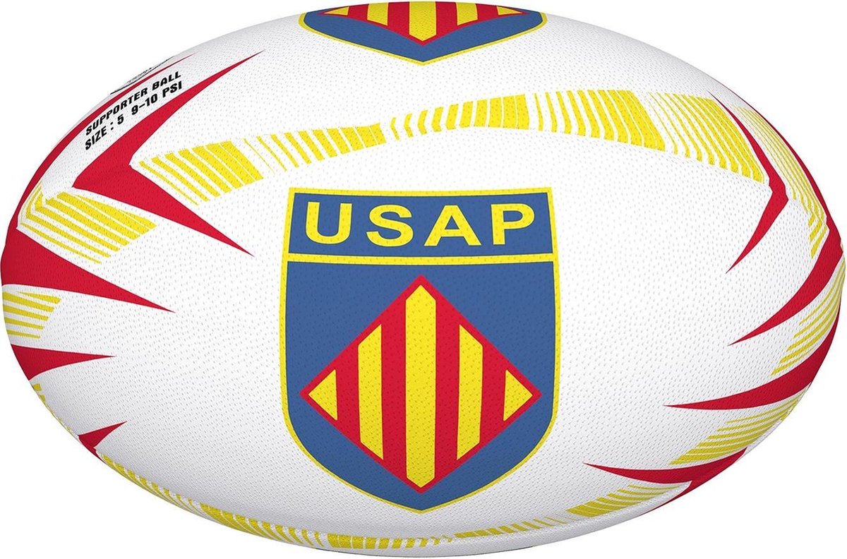 Gilbert Perpignan supporters rugbybal maat 5