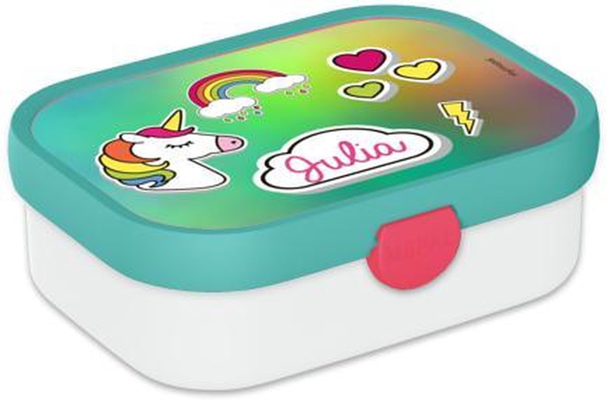 Mepal Lunchbox Campus eenhoorn met naam