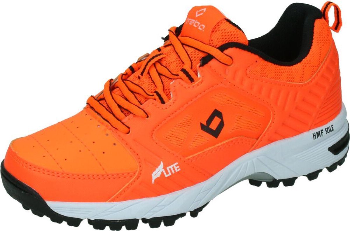 Brabo Tribute Unisex Hockeyschoenen - Neon Orange - Maat 34