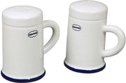 CABANAZ -  SALT & PEPPER SHAKER set/2 WH