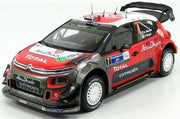 Citroen C3 WRC #7 Winner Rally Mexico 2017