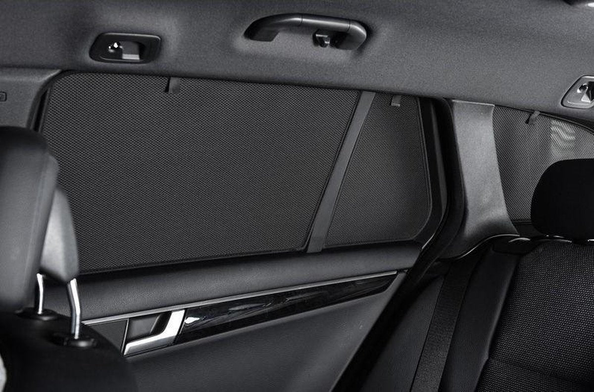 Privacy shades Skoda Roomster 2006- (alleen achterportieren 2-delig) autozonwering