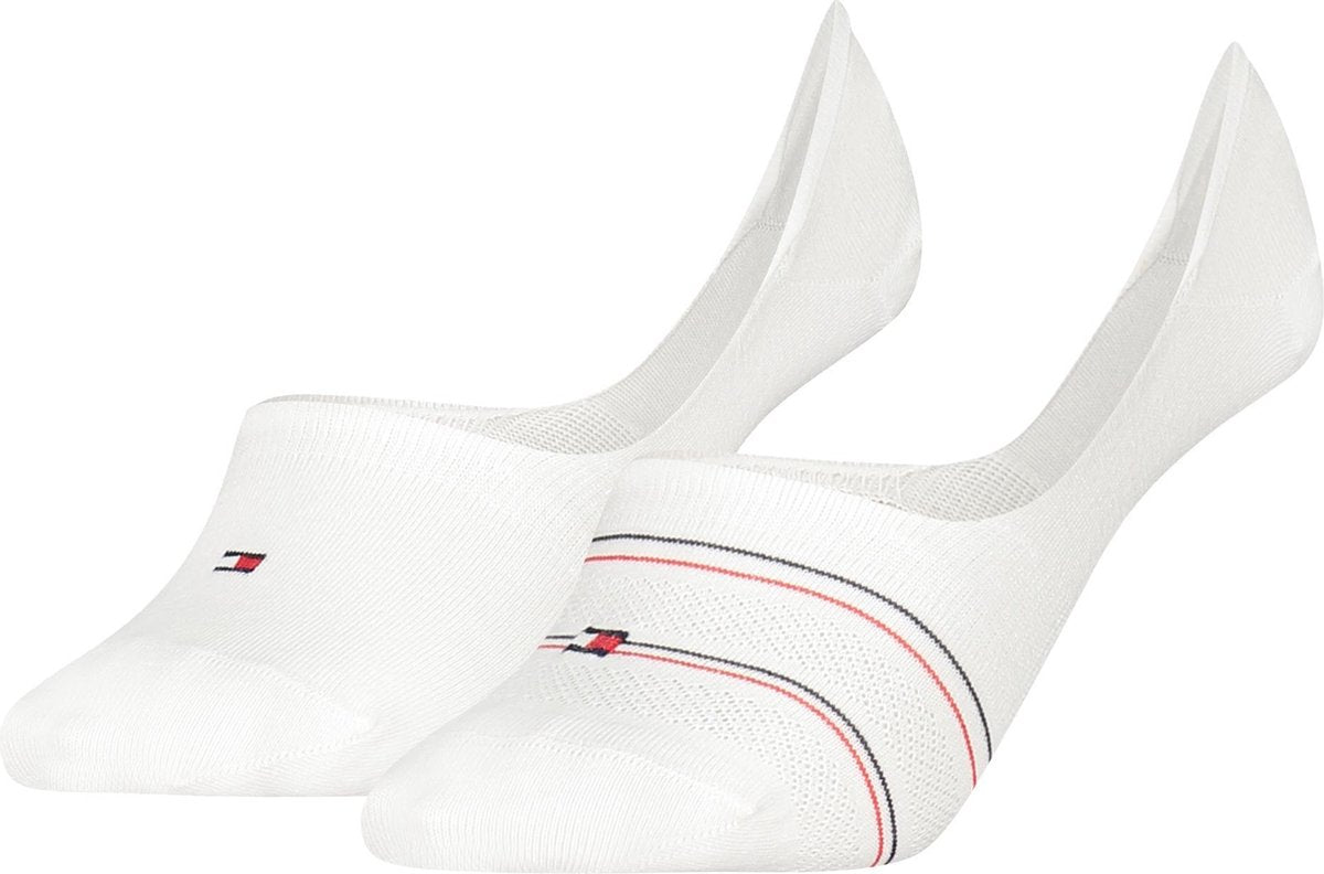 Tommy Hilfiger Footie Sokken Dames 2P - Maat 35-38